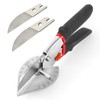 Multi Angle Miter Shear Cutter Hand Tools,45-135 Degree Adjustable Angle