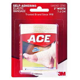 Ace Elastic Athletic Bandage, 3 inch, 1 ct