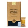 Cleanomic Dishwasher Pods (32 Eco Tabs) Soap Detergent, No Harsh