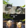 JACKYLED Solar Deck Lights Outdoor 16 Pack, Solar Step Lights