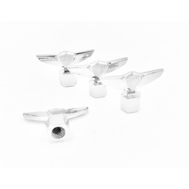 LODEN Emblems Genesis Wing 3D Valve Caps for Genesis Coupe Sedan GV60 GV70 GV80 G60 G70 G80 G90 4pc Set (Loden), 35mm