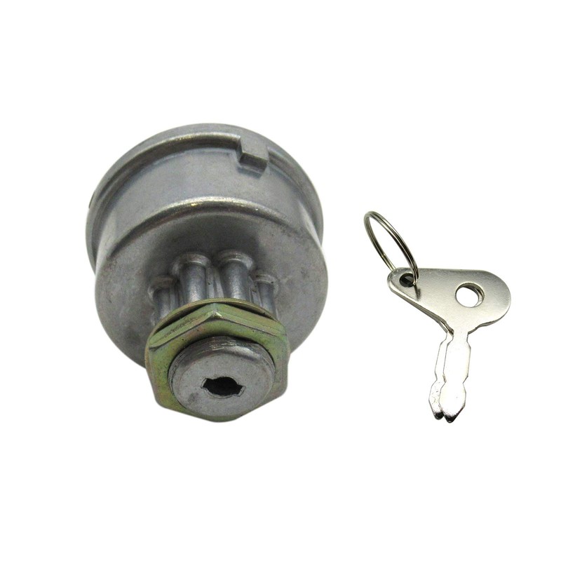 Ignition Key Switch 4 Position Replace for Ford Tractor 555B