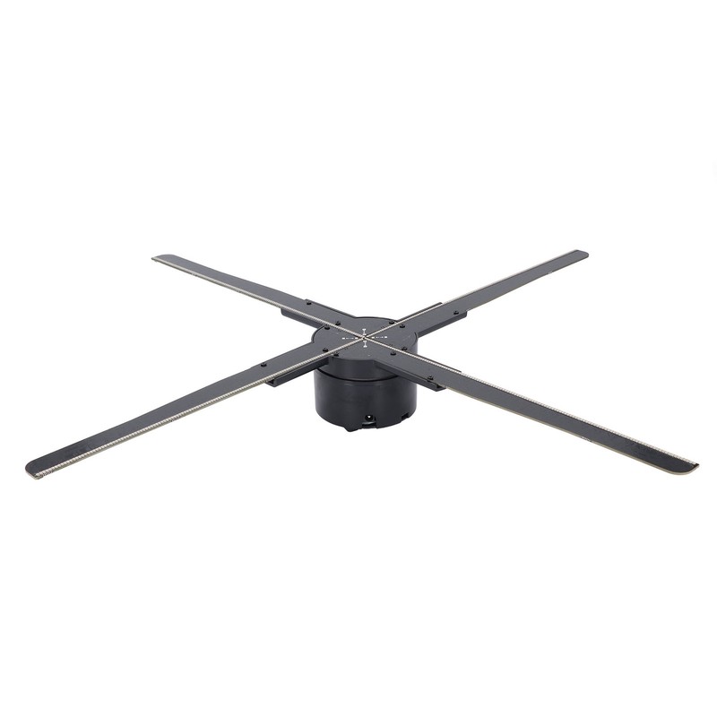 3D Holographic Projector Advertising Display 45cm 4 Blades Fan 2000x510