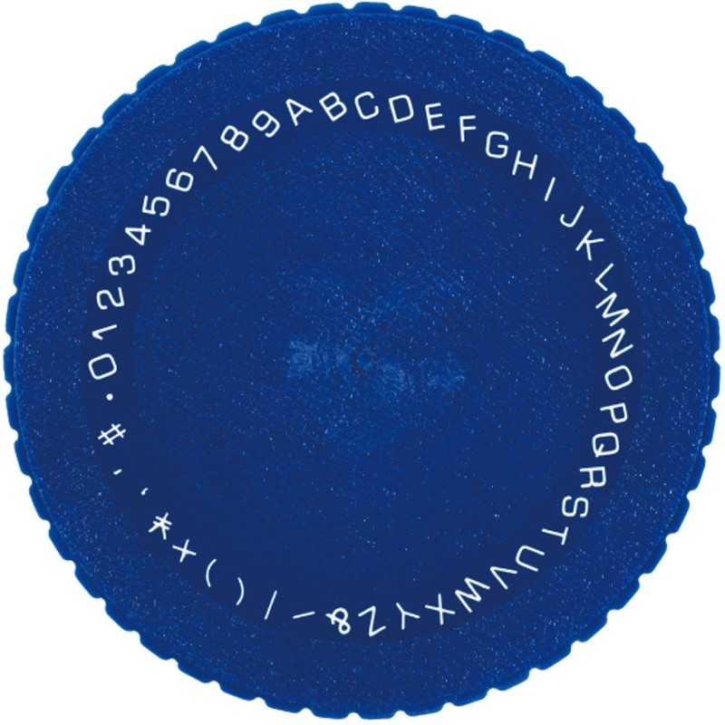 DYMO Dymo Tape Writer M-1595 Hiragana, Katakana, Alphabet, Numbers Blue
