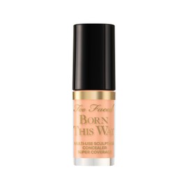 Too Faced Born This Way Super Coverage Multi-Use Concealer | Full Coverage, Oil Free, Long Lasting + Hydrating, 0.06 Fl Oz, Nude