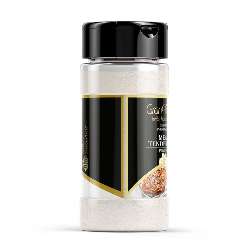 GranAroma Meat Tenderizer Powder, Unseasoned, Versatile (6.72 Ounce)