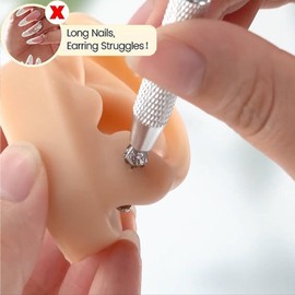 Uni-J Piercing Taper Ball Grabber Tool for Changing Jewelry - 14G 16G 18G 20G Threadless/Internal thread/External Thread Piercing Taper Stretching Kit for Ear/Nose/Navel/Nipple/Lip/Eyebrow/Tongue