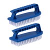 Mipcase 2pcs Heavy Duty Pool Cleaning Brush Handheld Scrub Brush