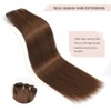 Sisily Clip in Hair Extensions Real Human Hair, 14 inch