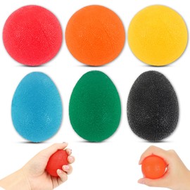 UZSUZZ Stress Ball for Adults, Hand Therapy Balls, Anti-Stress Toy Balls for Children, Adults, Party Bags, Party Favours, Children's Birthday Party for Anxiety Relief and Rehabilitation Training