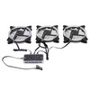 CPU Fan 11 Blades RGB Colorful Enhanced Frame Design Shockproof