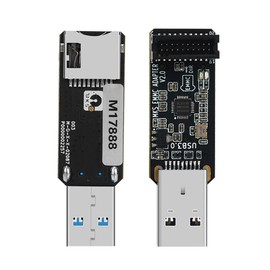 Byttlerom 3D Printers Accessory Fast Printing Machine Memory Expansion Card MKS EMMC 32G MKS EMMC-Adapter V2 Card Reader