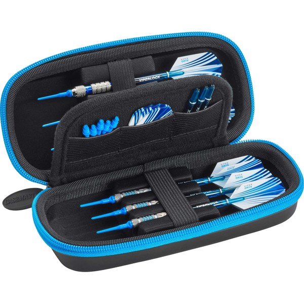 Casemaster Sentry 6 Dart Case Slim, Holds Extra Accessories, Tips,