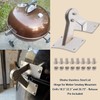 Ohoho Stainless Steel Lid Hinge for Weber Smokey Mountain Grills