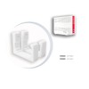 Naturalspring Customised Wall Mount for Fritzbox 6690 6590 6591 Cable