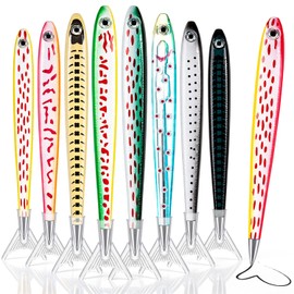 UAYVEBS 9Pcs Fish Pen, Realistic Fishing Party Favors Pen