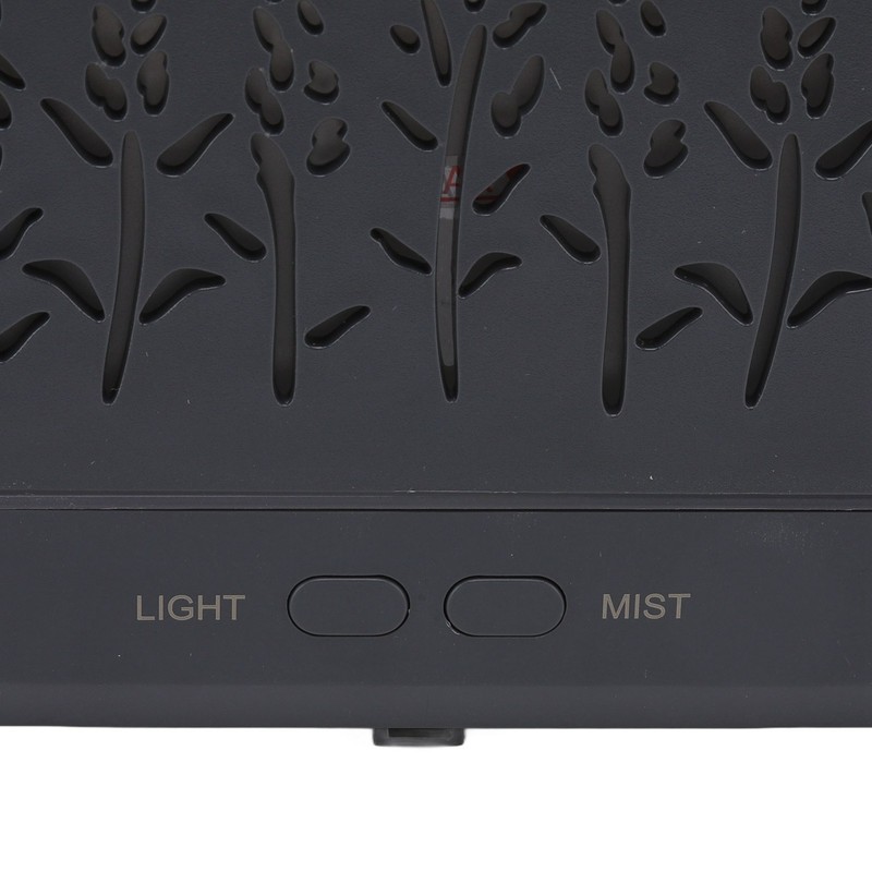 200ml Essential Oil Diffuser Hollow Out Quiet Diffuser with Flame