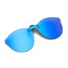 Gafas de sol polarizadas con clip antirreflejos, protección UV400, lente