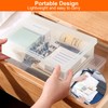 HENGBIRD 2 Pack Multipurpose Plastic Storage Box with Locking Lids