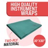 Cloth Instrument Wrap, 30” x 30”, (5 Pack), Two-Ply, Autoclavable