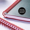 Black n' Red Notebooks, Business Journals, 3 Pack, 8-1/4" x