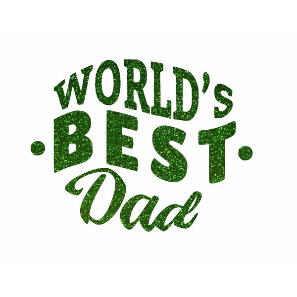 Worlds Best Dad Iron On Decal, Tshirt Idea, Daddy Gifts