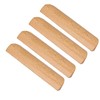 BQLZR 96mm Pitch Wooden Cabinet Handle Pull Cupboard Closet Drawer