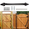 MIVIDE 14 Inch Gate Spring Closer, Adjustable Gate Spring, Self