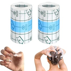 Ouliget Nail Art Protector Film for Fingers,Waterproof Transparent Adhesive Bandages for Long Nails Wash Hair,Nail Art Extension DIY Protector Accessories,2 Inch