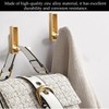 hioseyre 2 Pcs Foldable Wall Hooks,Gold Hooks for Hanging Heavy
