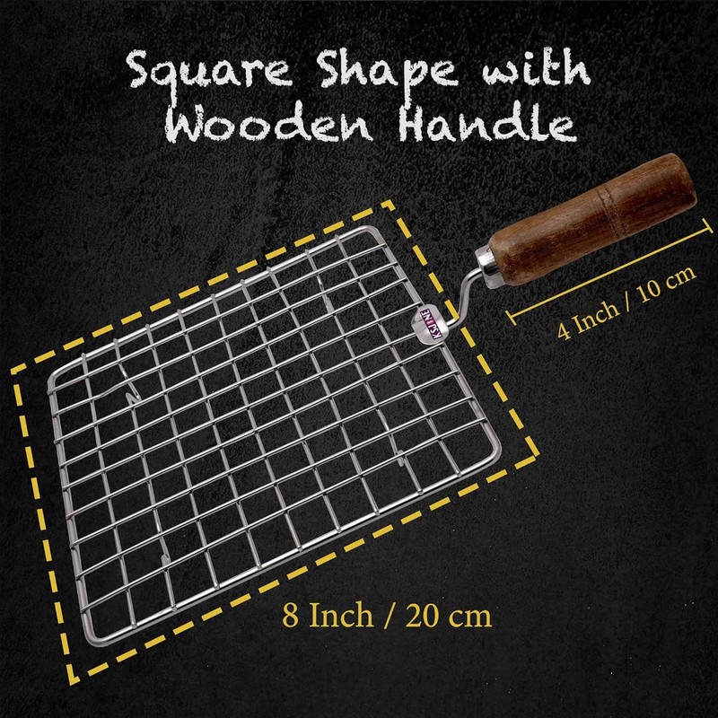 KSJONE Square Shape Stainless Steel Multi-Functional Wire Steaming Cooling and