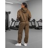 GTLIAE Sweatsuits for Women 2 Piece Set Crop Fleece Lining