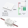 Interruptor de luz inalámbrico con transmisor RF de seguridad y