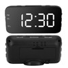 LED Digital Alarm Clock Portable Desk Clock with Snooze for