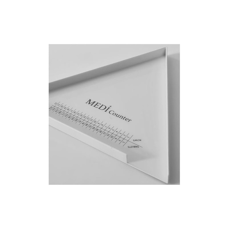 Medicounter 5 x Professional Triangle Tablet Counter - Durable Plastic