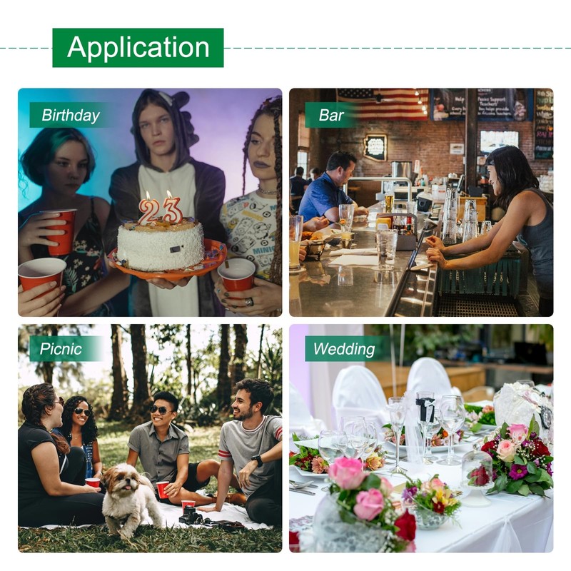 sourcing map 1 Set Leather Coasters for Drinks, Drink Coasters