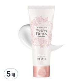 It's Skin Secret Solution Wedding Dress Pure Cream 100ml, White, 5 Pieces / 잇츠스킨 시크릿 솔루션 웨딩드레스 퓨어 크림 100ml, 화이트, 5개
