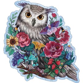 Ravensburger Mysterious Owl 150 Piece Wooden Jigsaw Puzzle - 17511 - for Adults and Kids for Age 10 Years Up