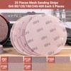Sruhrak Mesh Sanding Discs 225 mm, 25 Pcs Efficient dust