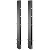 Colinktool Adjustable Pipe Stakes, 30" Heavy-Duty C Channel Pipe Stake