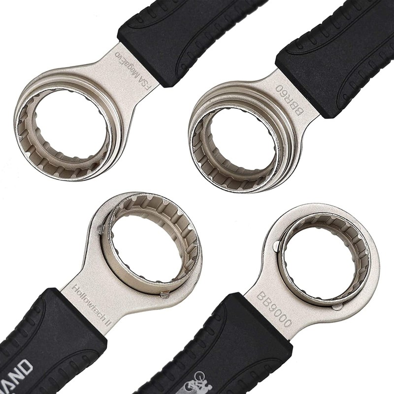 BIKE HAND 4 in 1 Bicycle Bottom Bracket Removal Crank