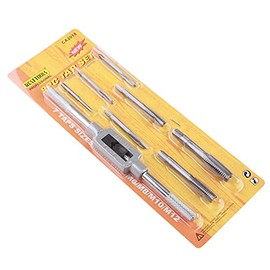(pont du monde) Tap Dice Set Tap Dice Handle Tap Handle Wrench 8PC (For Female Thread)