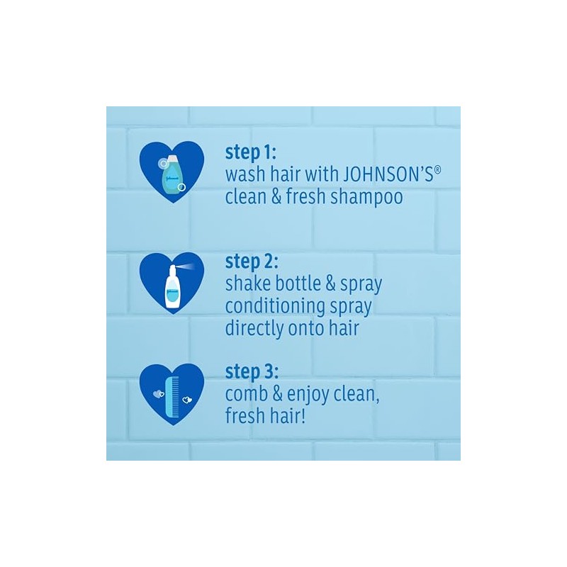 Johnson's Baby Clean & Fresh Children's Tear-free Shampoo & Body