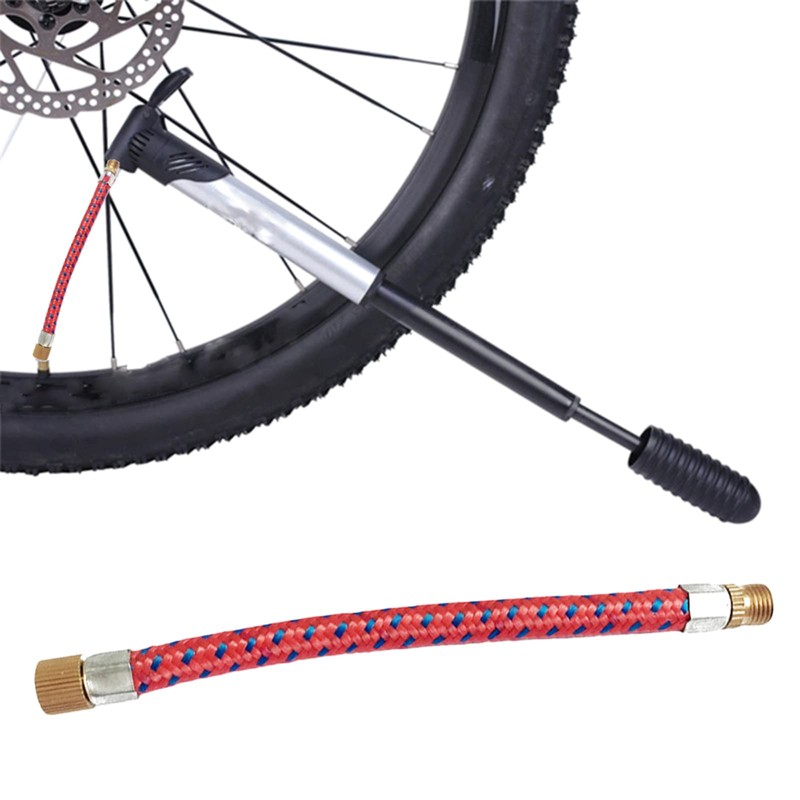 Air Pump Inflator Extension Hose for Road Bike Bicycle MTB,