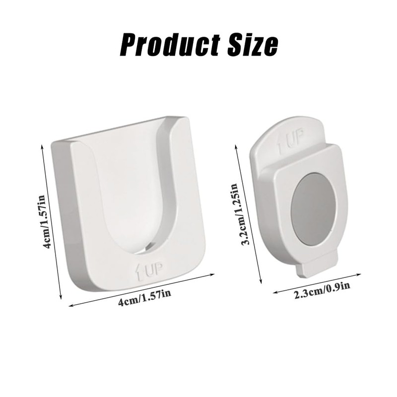 Homefantasy Pack of 6 Improved Strong Magnetic Holder, Remote Control