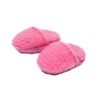 Melody Jane Dolls Houses Deep Pink Slippers Miniature Bedroom Bathroom