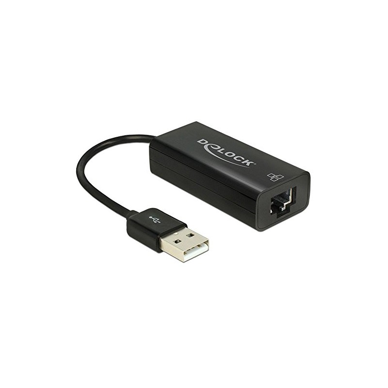 DeLock Adapter USB 2.0 > Ethernet RJ45 10/100