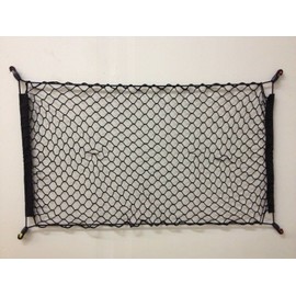 EACCESSORIES EA Rear Trunk Organizer Cargo Net for Lexus CT200h 2011-2017 – Floor Style Cargo Net for Sedan - Premium Mesh Elastic Car Trunk Organizer Vehicle Carrier Storage–Compatible with CT200h