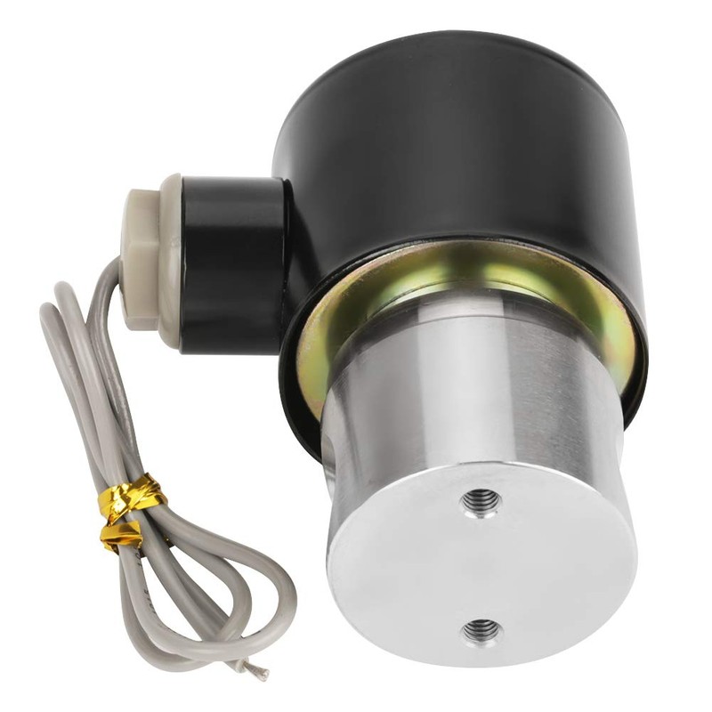 3/8" DC 12V Stainless Steel 304 Normally Closed Electric Solenoid