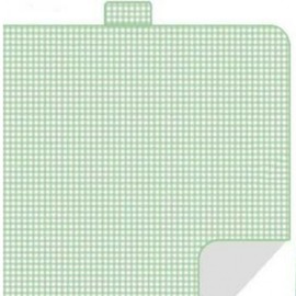 Waterproof Portable Picnic Mat - Colorful Check Pattern for Camping, Beach, Travel & Everyday Adventures Fishing Green/200*200